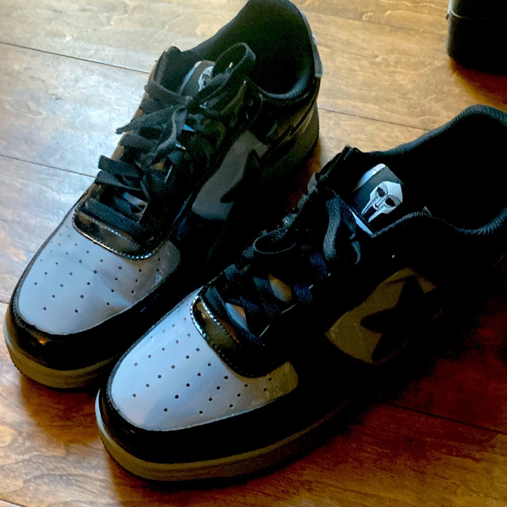 Bapesta mf doom reverse